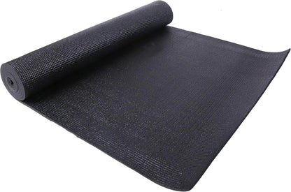 All Purpose 1/4-Inch High Density Anti-Tear Exercise Yoga Mat with Carrying Strap, Multiple Colors - zenfulharmony.com