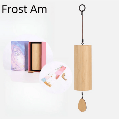 Bamboo Wind Chimes Set Wind Windchimes 8 Tone Rods Windchimes - zenfulharmony.com