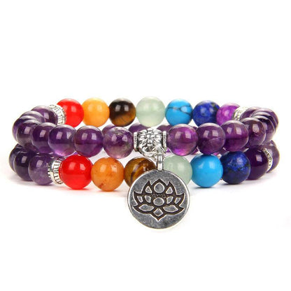 Seven Chakra Yoga Energy Bracelets - zenfulharmony.com