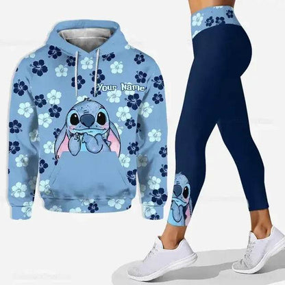 Stitch Yoga Pants Sweatpant Fashion Sport Suit Disney Mickey Yoga Suit - zenfulharmony.com