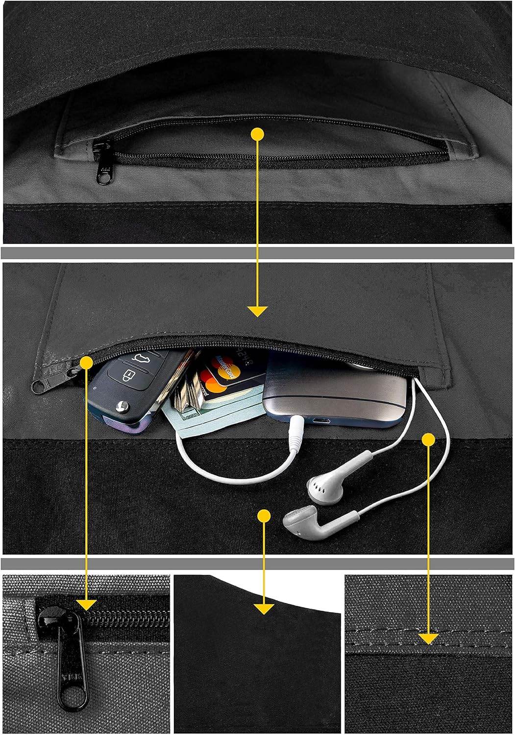 Yoga Mat Bag – Versatile Yoga Bag with Mat Straps & Storage Pockets, Holds Yoga & Pilates Mats, Lightweight & Durable - zenfulharmony.com
