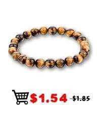 7 Chakra Beads Natural Lava Tiger Eye Stone Bracelet For Women Men - zenfulharmony.com