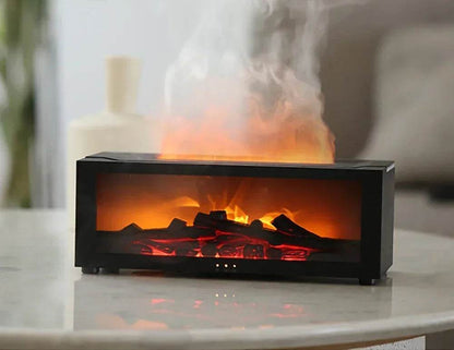 Air Humidifier Essential Oils Humidifiers Home Aroma Humidifier Flame Automatic Fragrance Diffuser With LED Light Remote Control - zenfulharmony.com
