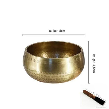 Tibetan Singing Bowl Set Meditation Sound Bowl Handcrafted in Nepal for Yoga Chakra Healing Mindfulness and Stress Relief Unique - zenfulharmony.com