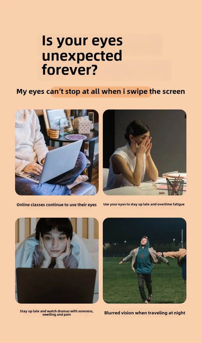 10pcs/bag Lutein Disposable Steam Eye Mask Spontaneous Hot Compress Mask - zenfulharmony.com