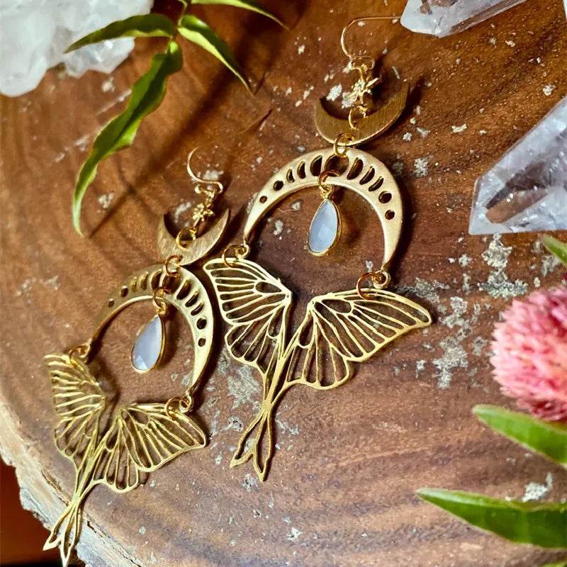 Bohemia Snow Fairy Earrings Hypoallergenic Wanderlust Hippie Jewelry - zenfulharmony.com