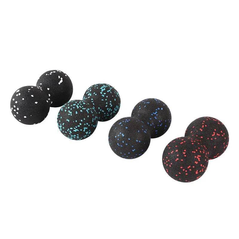 Peanut Massage Ball Set Lacrosse Ball Physical Trigger Point Therapy Myofascial Ball Muscle Knots Yoga Crossfit Self Massage - zenfulharmony.com