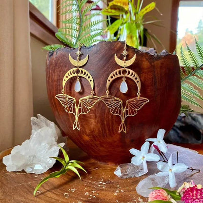 Bohemia Snow Fairy Earrings Hypoallergenic Wanderlust Hippie Jewelry - zenfulharmony.com