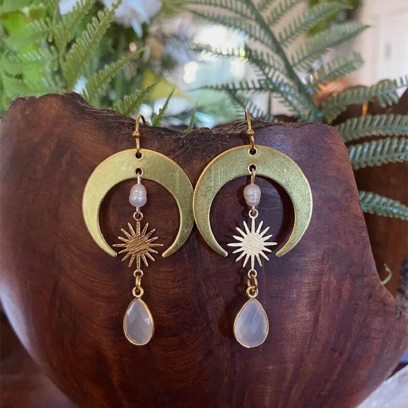 Bohemia Snow Fairy Earrings Hypoallergenic Wanderlust Hippie Jewelry - zenfulharmony.com