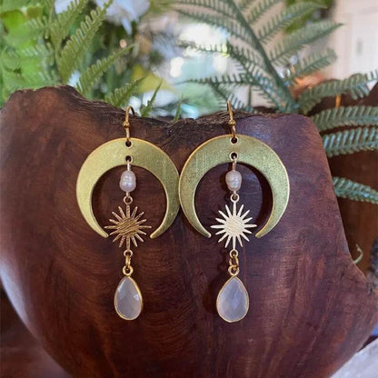 Bohemia Snow Fairy Earrings Hypoallergenic Wanderlust Hippie Jewelry - zenfulharmony.com