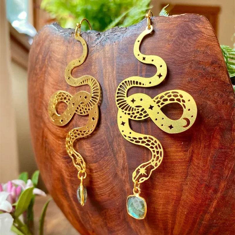 Bohemia Snow Fairy Earrings Hypoallergenic Wanderlust Hippie Jewelry - zenfulharmony.com
