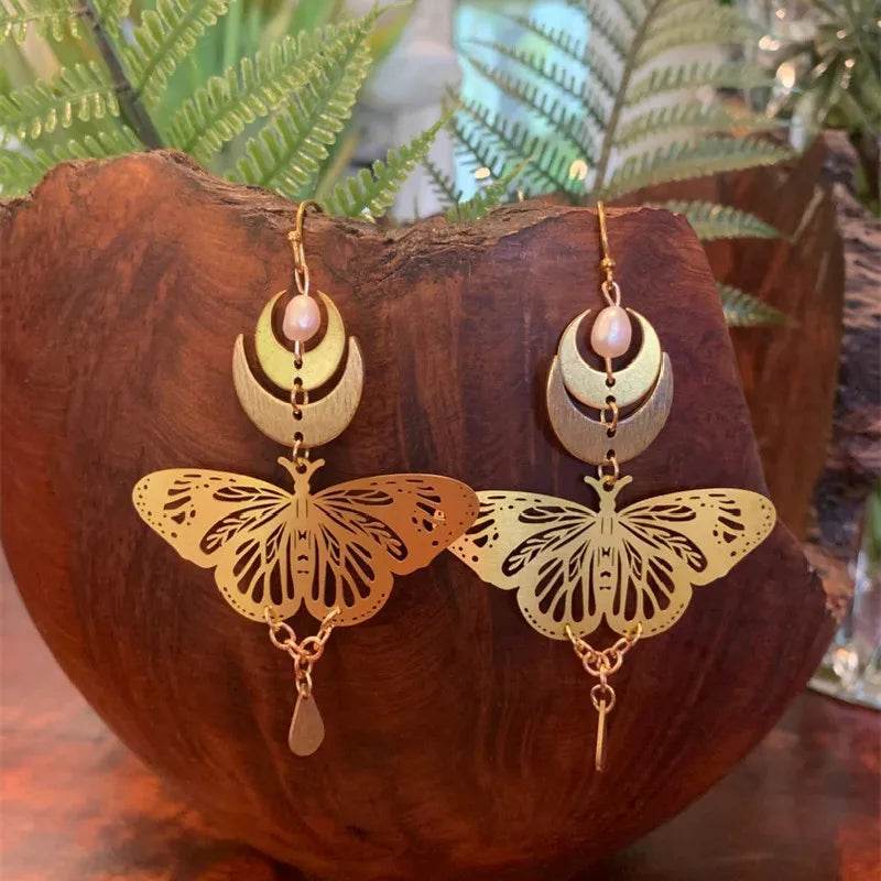 Bohemia Snow Fairy Earrings Hypoallergenic Wanderlust Hippie Jewelry - zenfulharmony.com