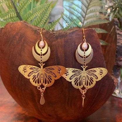 Bohemia Snow Fairy Earrings Hypoallergenic Wanderlust Hippie Jewelry - zenfulharmony.com