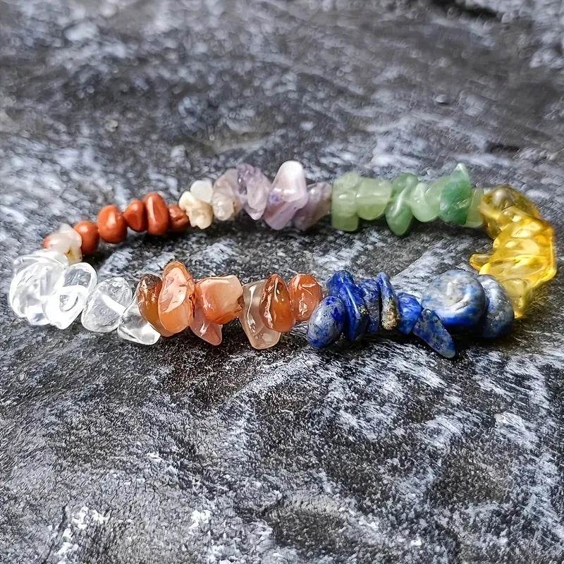 11pcs Set Natural Crystal Seven-color Stone Combination Set Powder Crystal Matching Gift Box - zenfulharmony.com