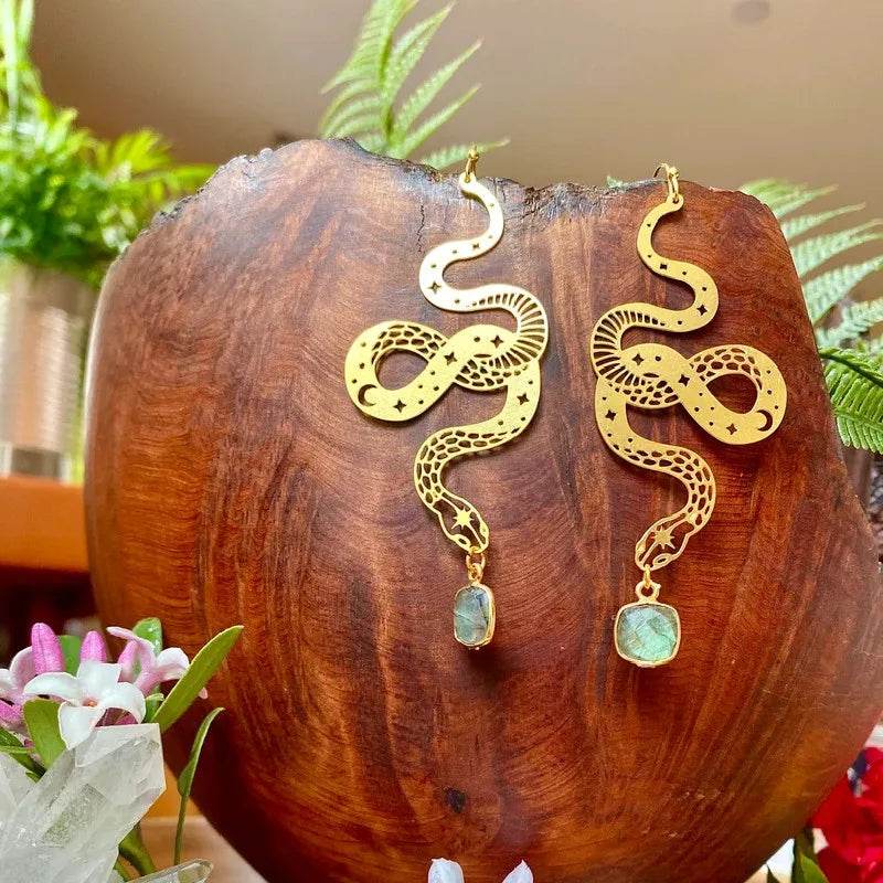 Bohemia Snow Fairy Earrings Hypoallergenic Wanderlust Hippie Jewelry - zenfulharmony.com