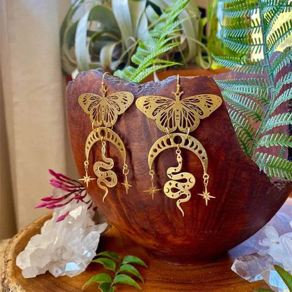 Bohemia Snow Fairy Earrings Hypoallergenic Wanderlust Hippie Jewelry - zenfulharmony.com