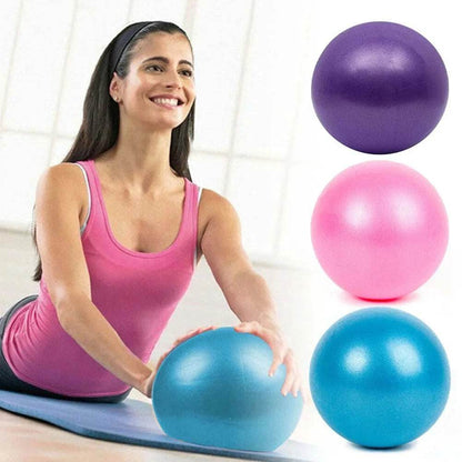 25cm Pilates Yoga Ball Explosion-proof Indoor Balance Exercise Gym Ball - zenfulharmony.com