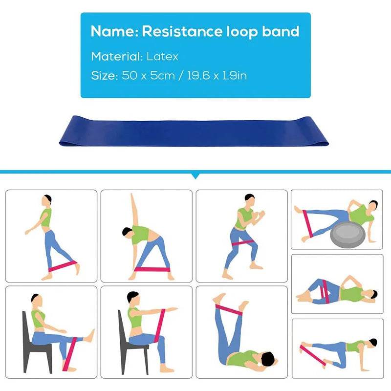 Yoga Starter Kit 5pcs Yoga Equipment Set With Blocks Ball Stretching Strap Resistance Loop Pilates Exercise Band - zenfulharmony.com
