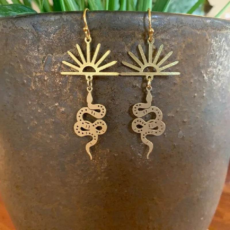 Bohemia Snow Fairy Earrings Hypoallergenic Wanderlust Hippie Jewelry - zenfulharmony.com