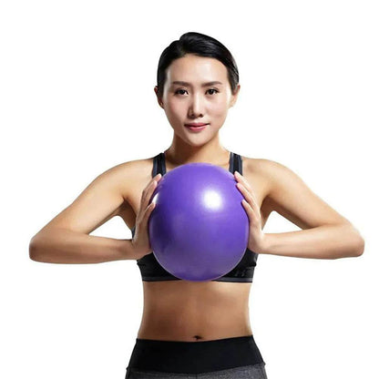 25cm Pilates Yoga Ball Explosion-proof Indoor Balance Exercise Gym Ball - zenfulharmony.com