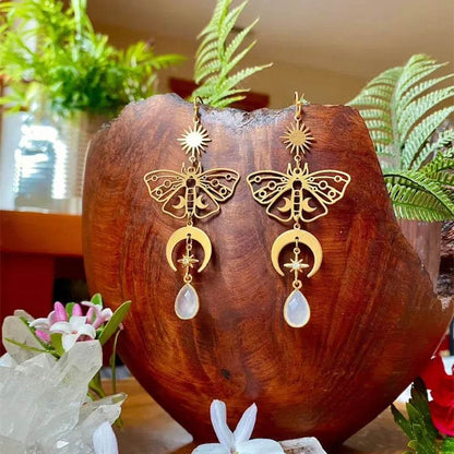 Bohemia Snow Fairy Earrings Hypoallergenic Wanderlust Hippie Jewelry - zenfulharmony.com
