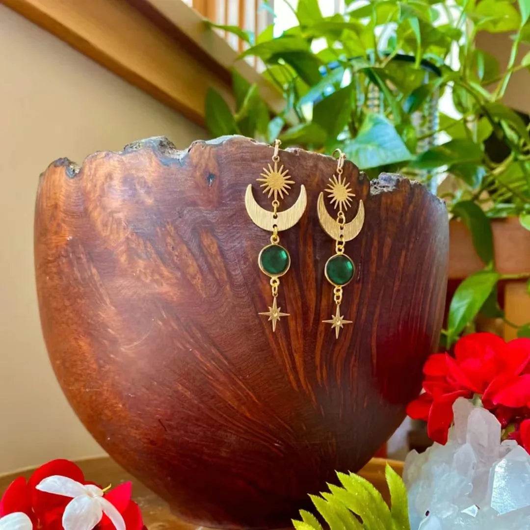 Bohemia Snow Fairy Earrings Hypoallergenic Wanderlust Hippie Jewelry - zenfulharmony.com