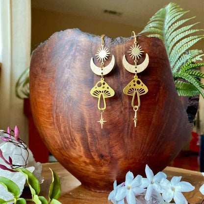 Bohemia Snow Fairy Earrings Hypoallergenic Wanderlust Hippie Jewelry - zenfulharmony.com