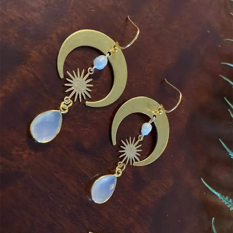 Bohemia Snow Fairy Earrings Hypoallergenic Wanderlust Hippie Jewelry - zenfulharmony.com