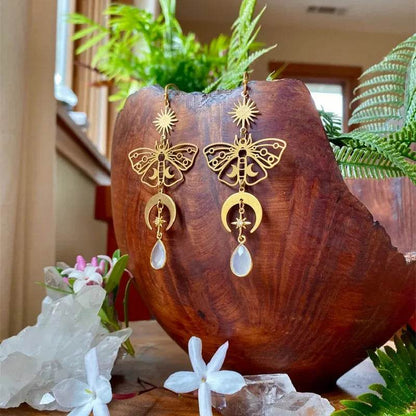 Bohemia Snow Fairy Earrings Hypoallergenic Wanderlust Hippie Jewelry - zenfulharmony.com