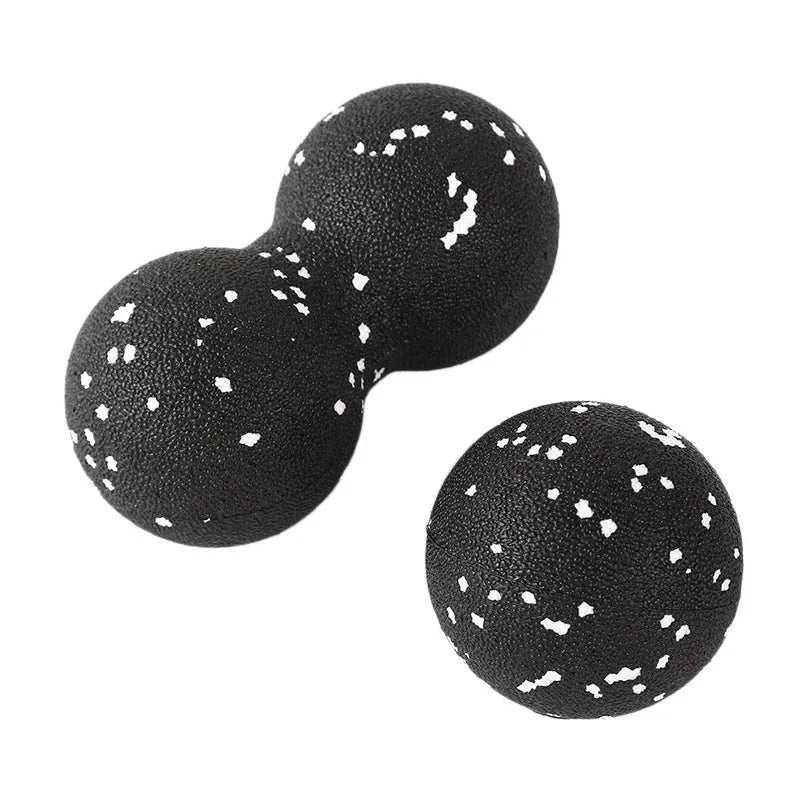 Peanut Massage Ball Set Lacrosse Ball Physical Trigger Point Therapy Myofascial Ball Muscle Knots Yoga Crossfit Self Massage - zenfulharmony.com