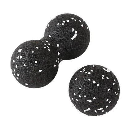 Peanut Massage Ball Set Lacrosse Ball Physical Trigger Point Therapy Myofascial Ball Muscle Knots Yoga Crossfit Self Massage - zenfulharmony.com