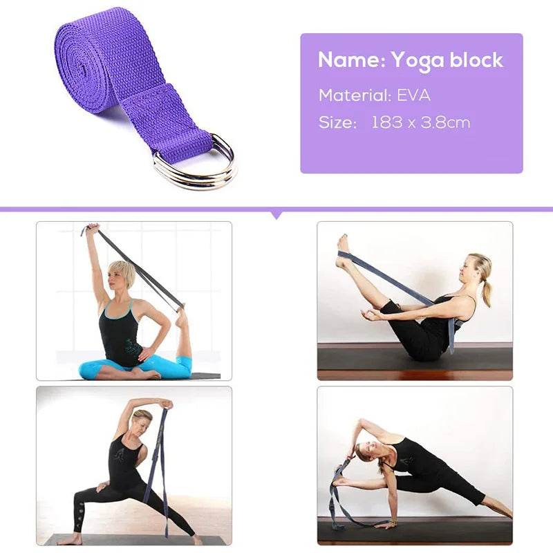 Yoga Starter Kit 5pcs Yoga Equipment Set With Blocks Ball Stretching Strap Resistance Loop Pilates Exercise Band - zenfulharmony.com