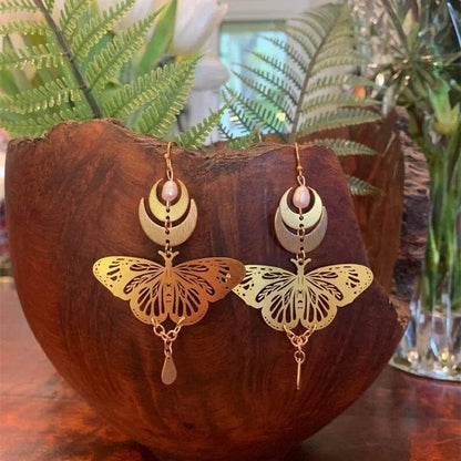 Bohemia Snow Fairy Earrings Hypoallergenic Wanderlust Hippie Jewelry - zenfulharmony.com