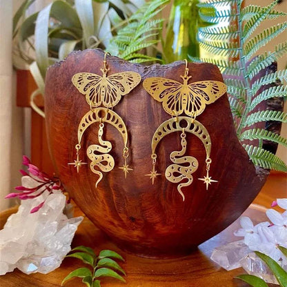 Bohemia Snow Fairy Earrings Hypoallergenic Wanderlust Hippie Jewelry - zenfulharmony.com