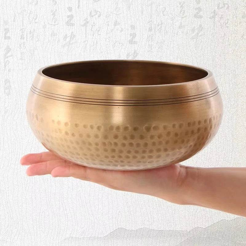 Tibetan Singing Bowl Set Meditation Sound Bowl Handcrafted in Nepal for Yoga Chakra Healing Mindfulness and Stress Relief Unique - zenfulharmony.com