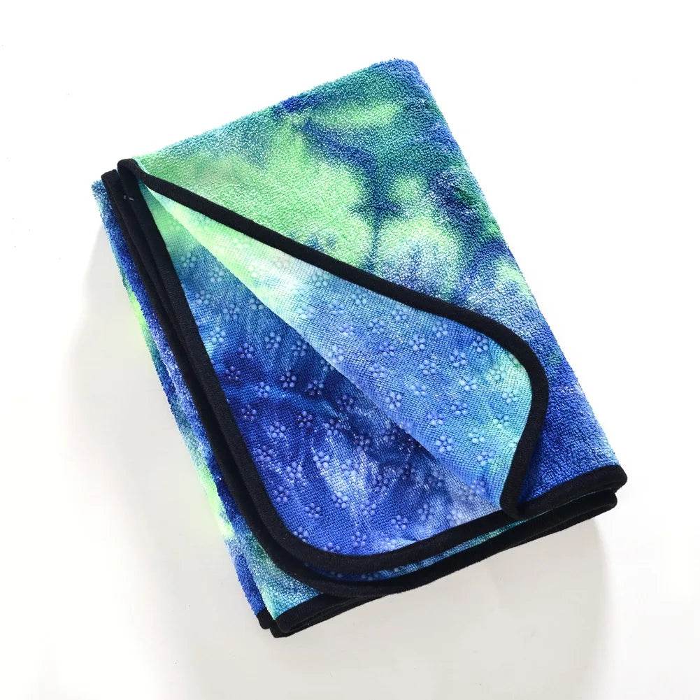Yoga Meditation Mat 72”×24”Non Slip Hot Yoga Towel Sweat Absorbent Yoga Mat - zenfulharmony.com
