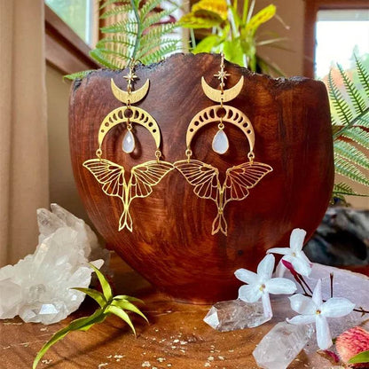 Bohemia Snow Fairy Earrings Hypoallergenic Wanderlust Hippie Jewelry - zenfulharmony.com