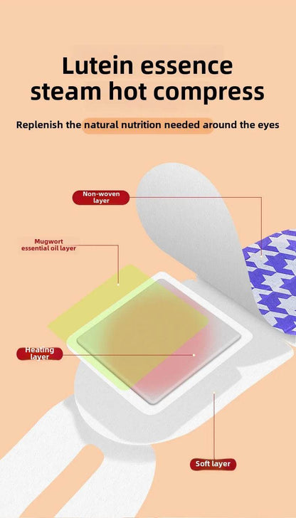 10pcs/bag Lutein Disposable Steam Eye Mask Spontaneous Hot Compress Mask - zenfulharmony.com