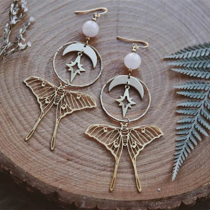 Bohemia Snow Fairy Earrings Hypoallergenic Wanderlust Hippie Jewelry - zenfulharmony.com