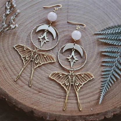Bohemia Snow Fairy Earrings Hypoallergenic Wanderlust Hippie Jewelry - zenfulharmony.com