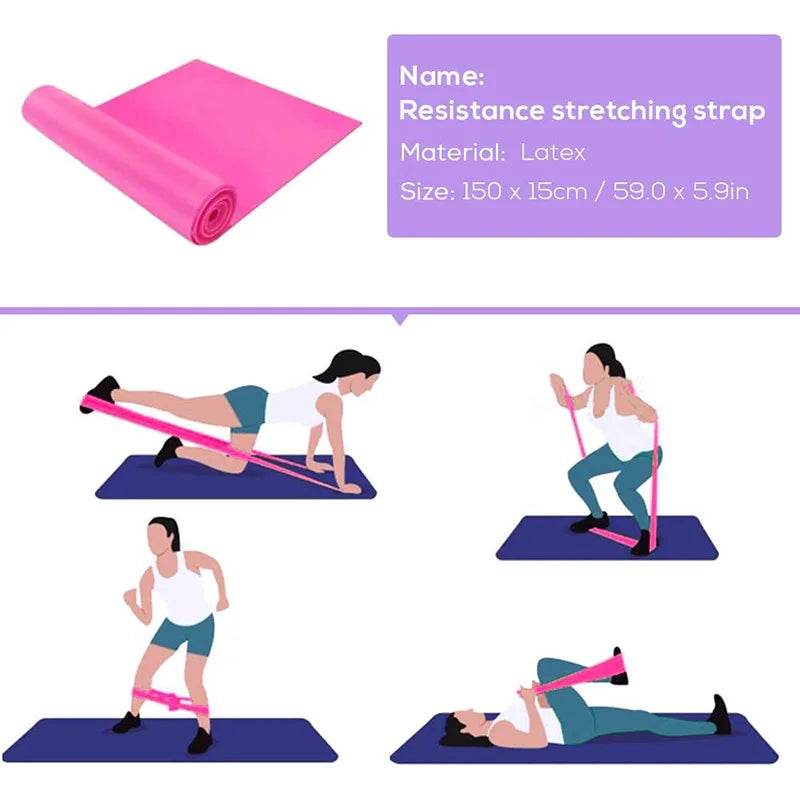 Yoga Starter Kit 5pcs Yoga Equipment Set With Blocks Ball Stretching Strap Resistance Loop Pilates Exercise Band - zenfulharmony.com