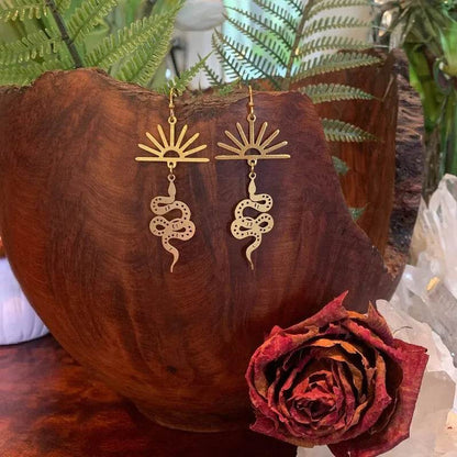 Bohemia Snow Fairy Earrings Hypoallergenic Wanderlust Hippie Jewelry - zenfulharmony.com
