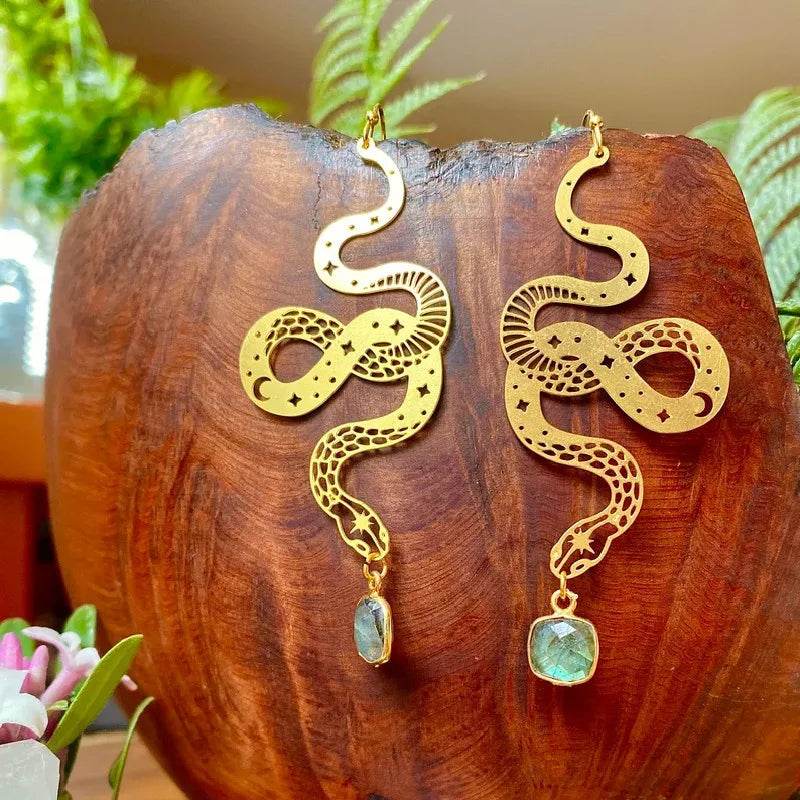 Bohemia Snow Fairy Earrings Hypoallergenic Wanderlust Hippie Jewelry - zenfulharmony.com