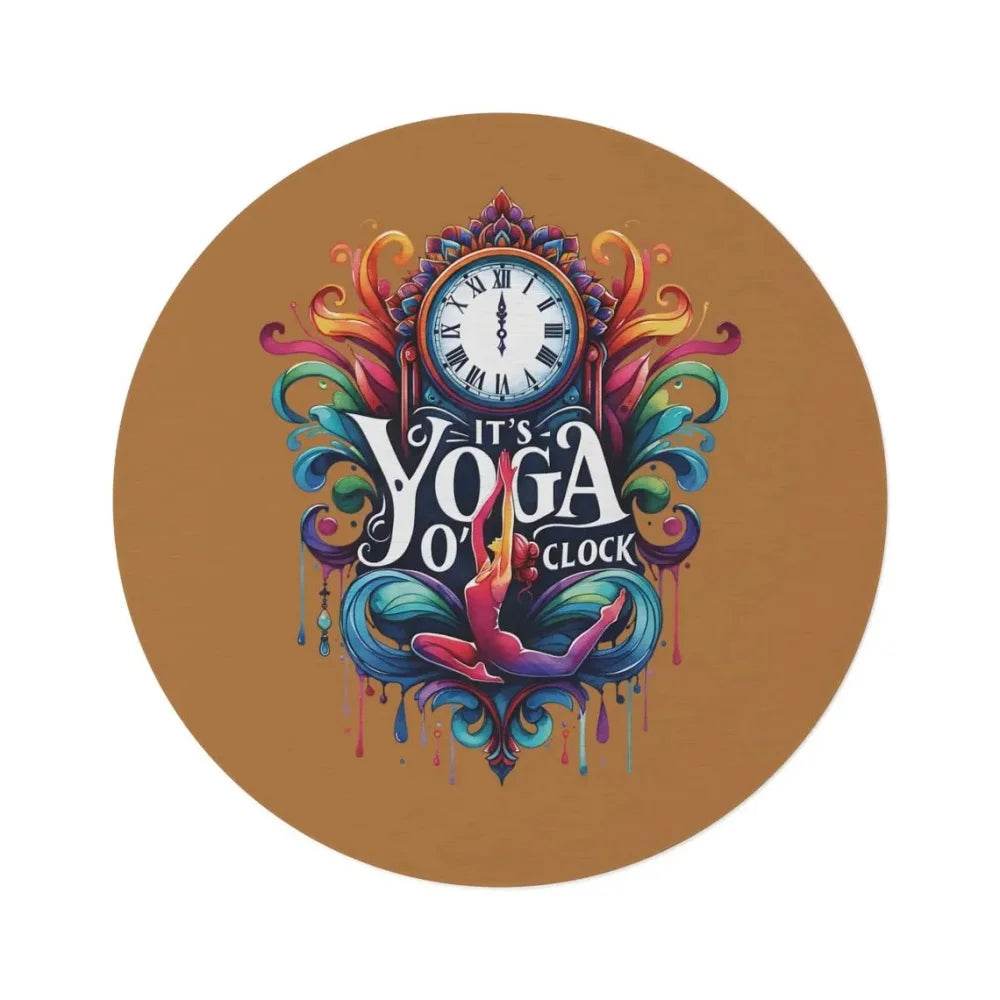 7 Chakras Meditation Yoga Carpet living room Colorful Round Rug for Yoga Lovers Floor Mat Yoga Room Decor Easter Festivals Gift - zenfulharmony.com