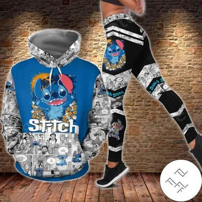 Stitch Yoga Pants Sweatpant Fashion Sport Suit Disney Mickey Yoga Suit - zenfulharmony.com