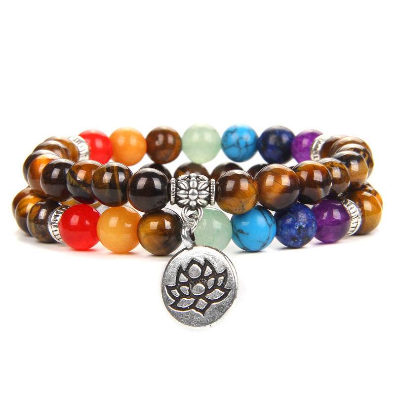Seven Chakra Yoga Energy Bracelets - zenfulharmony.com