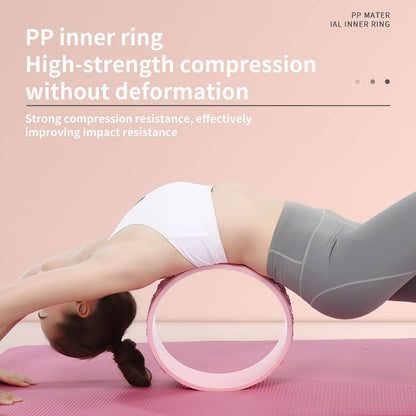 Massage Roller Beginner Back Pilates Yoga Dharma Wheel - zenfulharmony.com