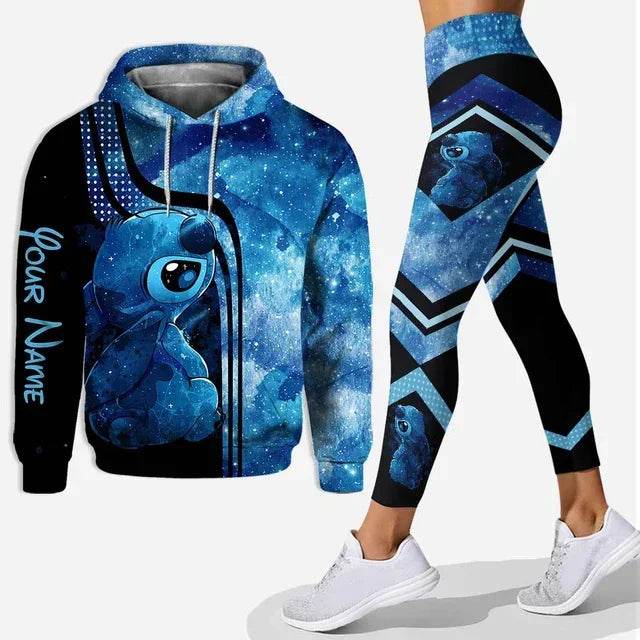 Stitch Yoga Pants Sweatpant Fashion Sport Suit Disney Mickey Yoga Suit - zenfulharmony.com