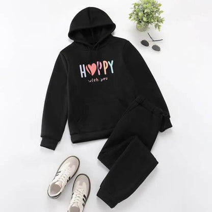 Bold Printed Hooded Athletic Wear Set - zenfulharmony.com