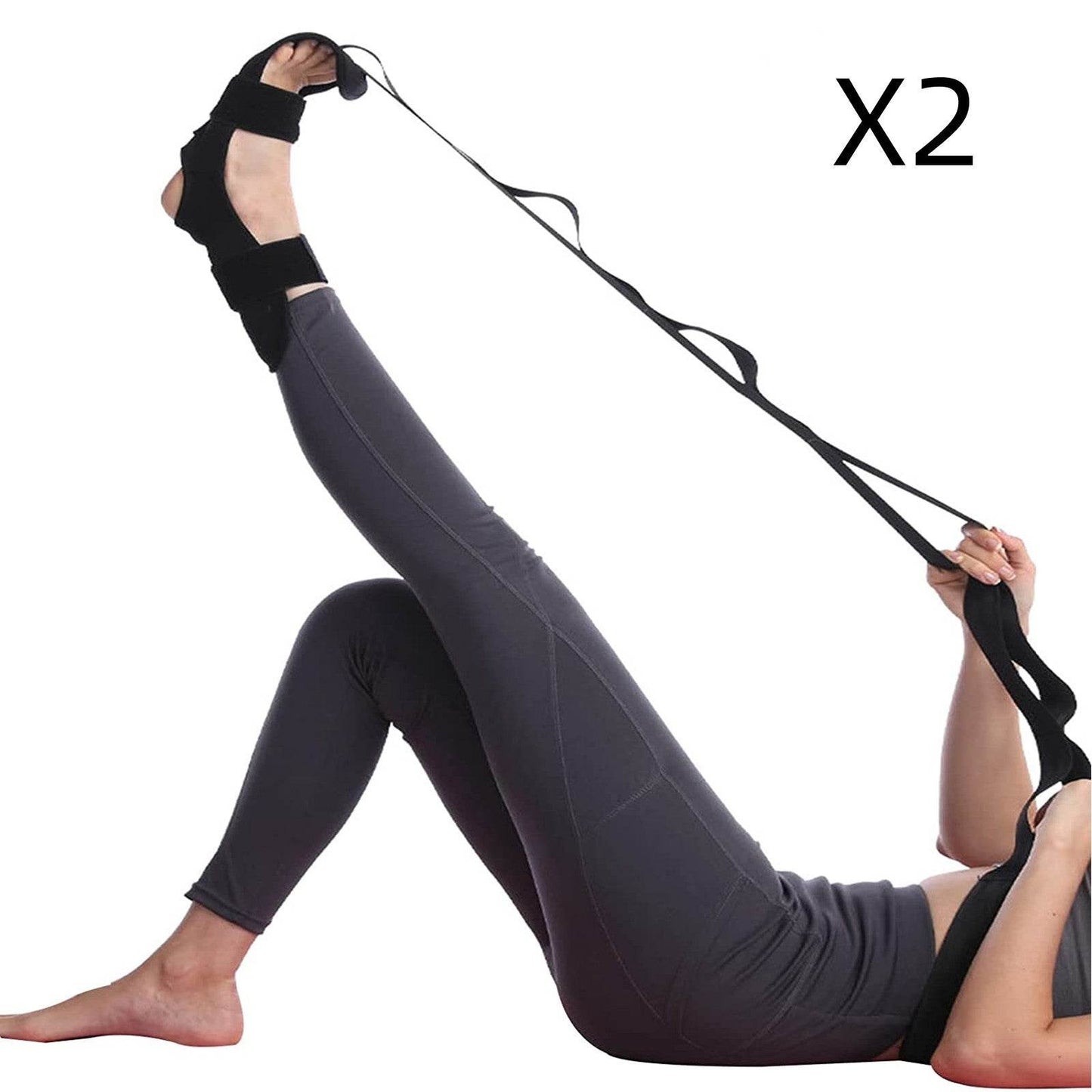 Men's And Women's Yoga Stretching Straps - zenfulharmony.com